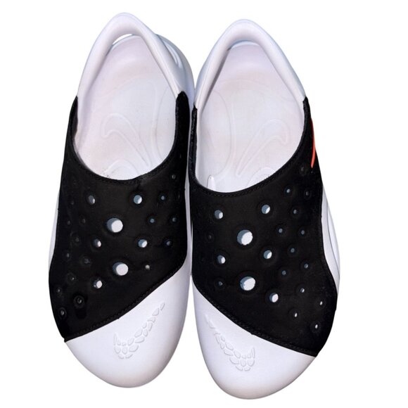 Nike Aqua SwooshKids' Sandals Strike/White/Hyper Orange) Size 5-GUC - Picture 3 of 7